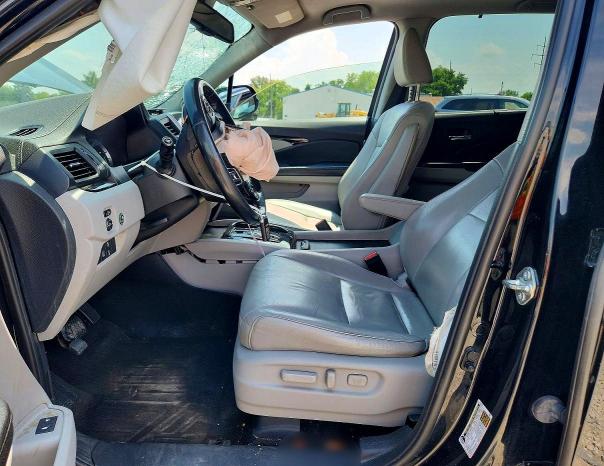 Photo 7 from auction – 2017 HONDA PILOT with VIN 5FNYF6H90HB081103
