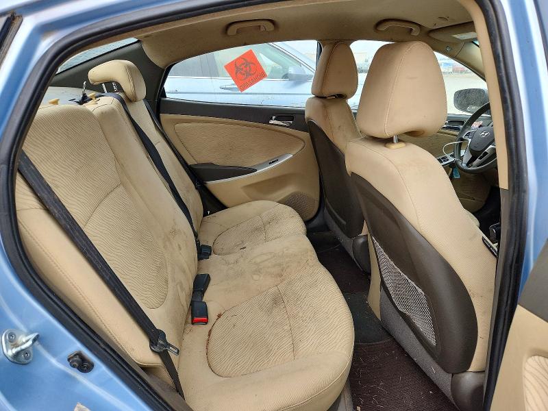 Photo 10 from auction – 2013 HYUNDAI ACCENT with VIN KMHCU4AE7DU459037