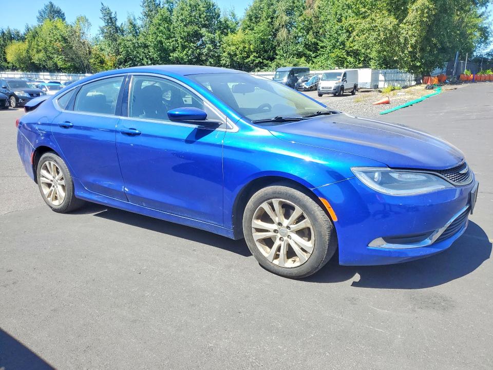 Photo 4 from auction – 2015 CHRYSLER 200 with VIN 1C3CCCABXFN562879
