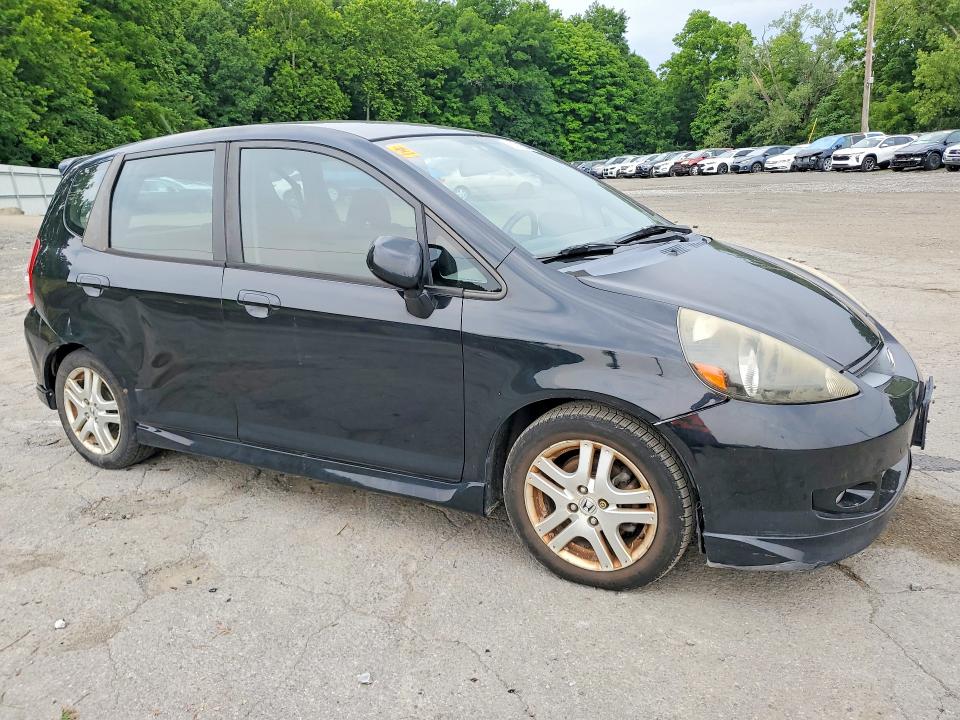 Photo 4 from auction – 2007 HONDA FIT with VIN JHMGD37647S054896