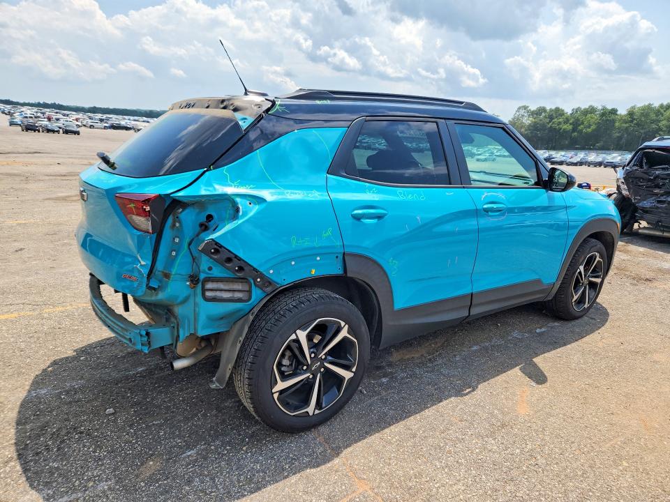 Photo 3 from auction – 2021 CHEVROLET TRAILBLAZER with VIN KL79MTSL2MB107224