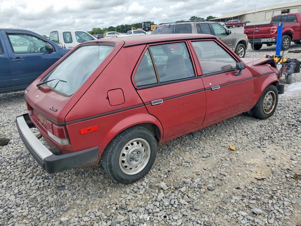 Photo 3 from auction – 1990 DODGE OMNI with VIN 1B3XL18D8LC730052