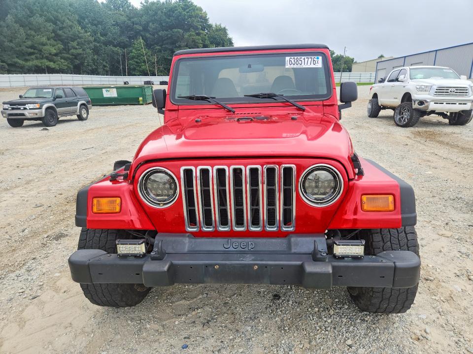 Photo 5 from auction – 2002 JEEP WRANGLER / TJ with VIN 1J4FA49S32P734154