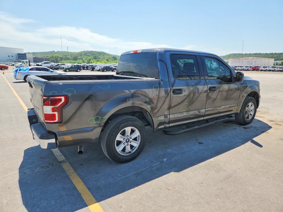 Photo 3 from auction – 2018 FORD F150 with VIN 1FTEW1CB5JFC64336