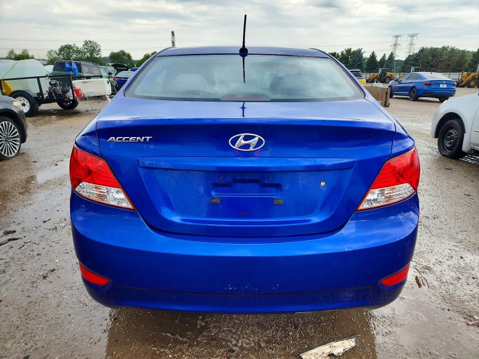 Photo 6 from auction – 2014 HYUNDAI ACCENT with VIN KMHCU4AE0EU597634