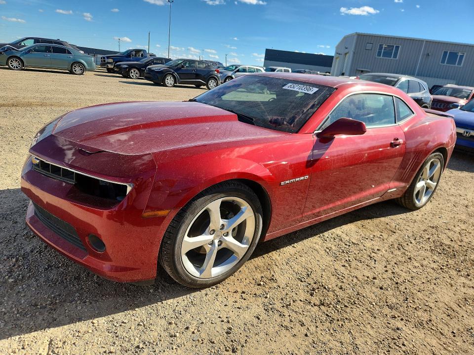 CHEVROLET CAMARO 2014 with VIN 2G1FB1E39E9272484 - Photo from auction