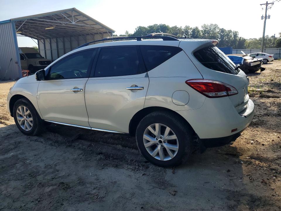 Photo 2 from auction – 2012 NISSAN MURANO with VIN JN8AZ1MUXCW100755