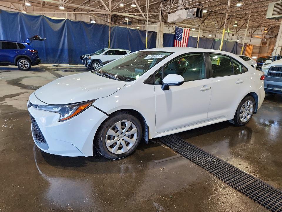 TOYOTA COROLLA 2021 with VIN JTDEPMAE8MJ185613 - Photo from auction
