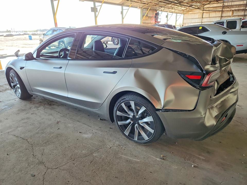Photo 2 from auction – 2025 TESLA MODEL 3 with VIN 5YJ3E1EA0SF006651