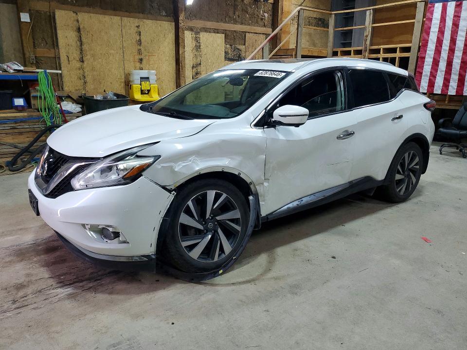 NISSAN MURANO 2016 with VIN 5N1AZ2MH0GN126373 - Photo from auction