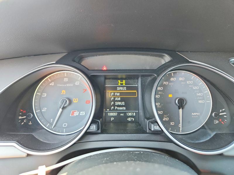 Photo 9 from auction – 2015 AUDI S5 with VIN WAUCGAFR4FA027688