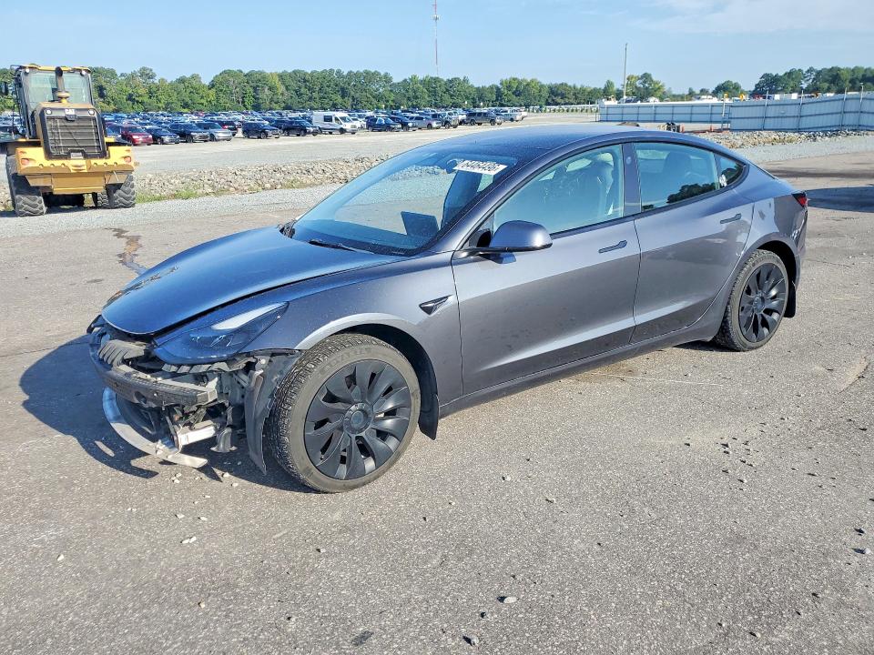 TESLA MODEL 3 2022 with VIN 5YJ3E1EB8NF189732 - Photo from auction