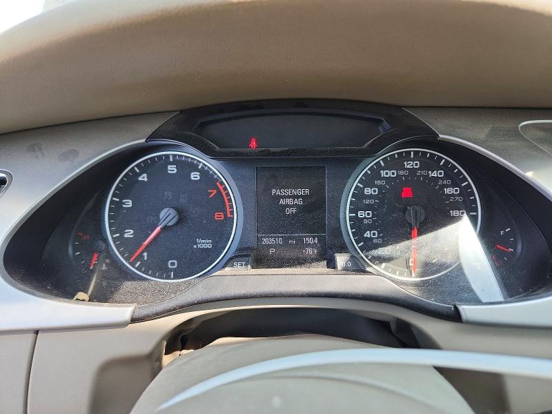 Photo 9 from auction – 2011 AUDI A4 with VIN WAUWFAFL1BA111635