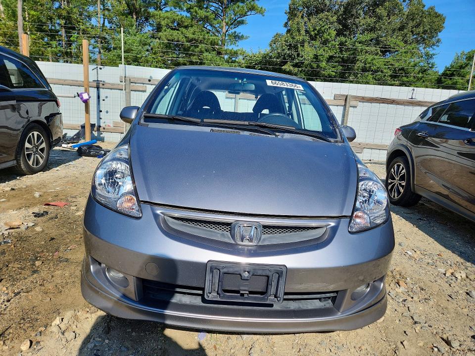 Photo 5 from auction – 2007 HONDA FIT with VIN JHMGD37687S041617