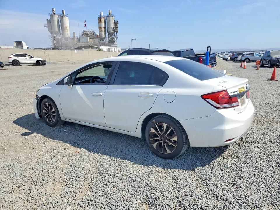 Photo 2 from auction – 2013 HONDA CIVIC with VIN 2HGFB2F81DH510048