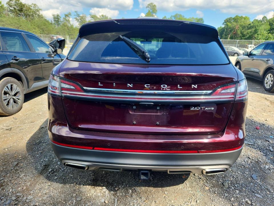 Photo 6 from auction – 2020 LINCOLN NAUTILUS with VIN 2LMPJ8K90LBL25613