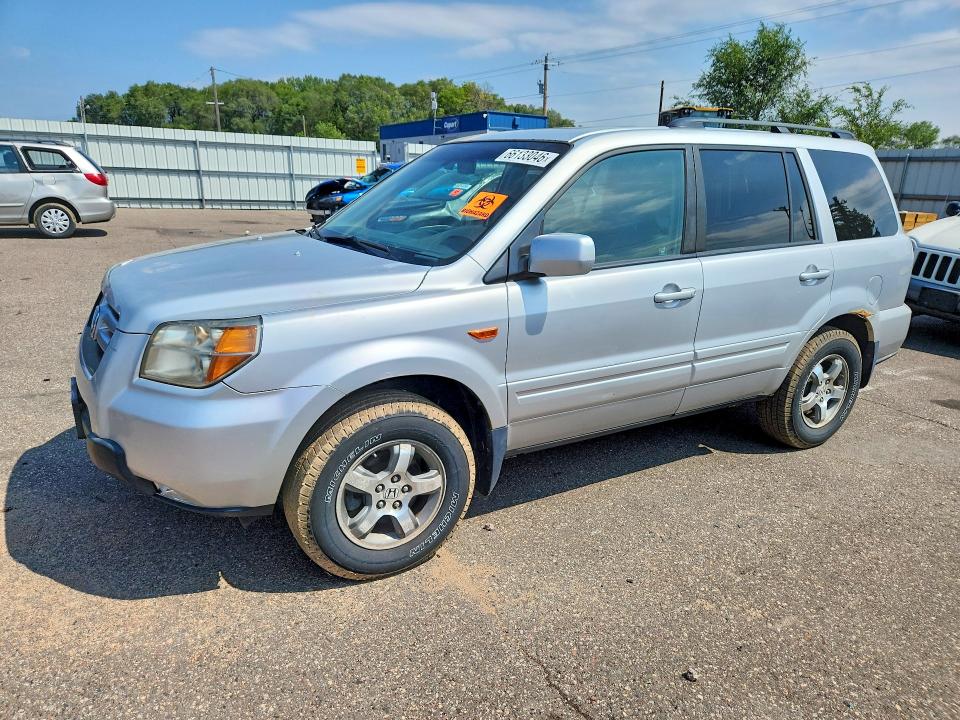 HONDA PILOT 2006 with VIN 5FNYF18556B002294 - Photo from auction