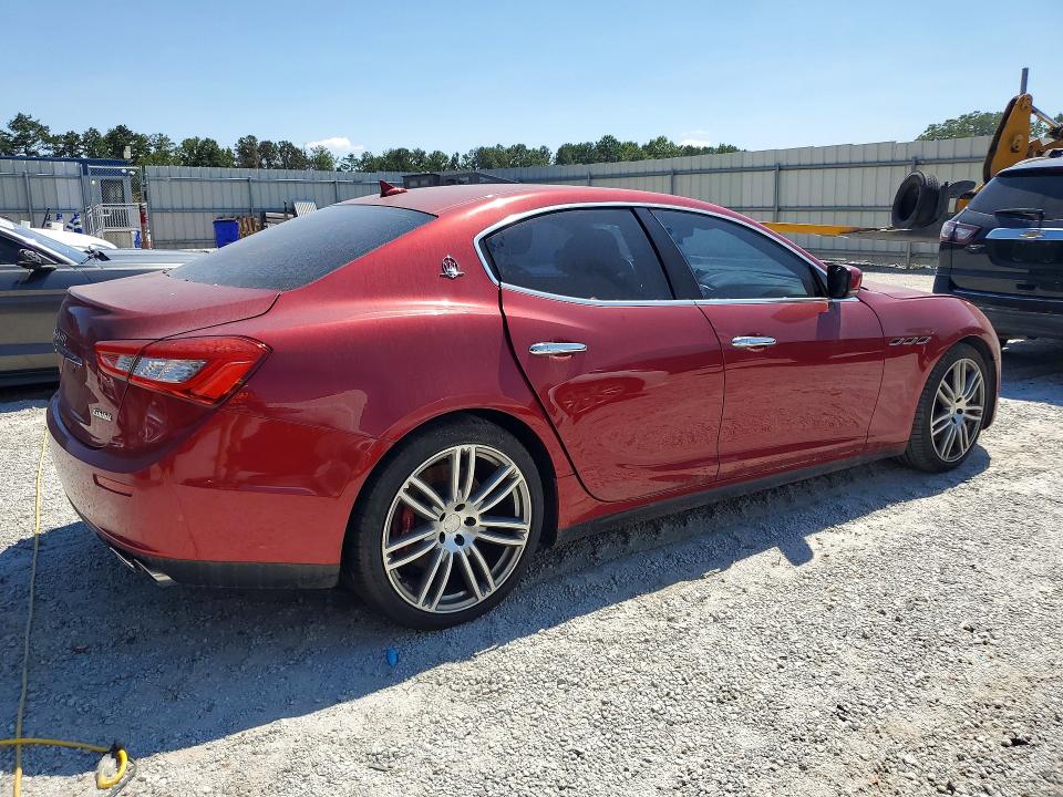 Photo 3 from auction – 2015 MASERATI GHIBLI with VIN ZAM57XSAXF1155122