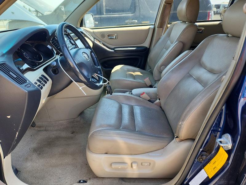 Photo 7 from auction – 2001 TOYOTA HIGHLANDER with VIN JTEHF21A610028452