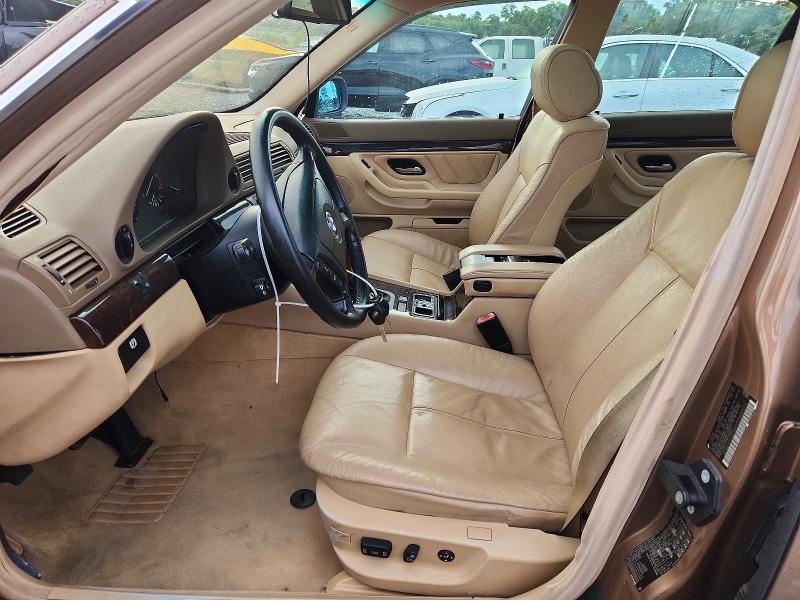 Photo 7 from auction – 2001 BMW 740 with VIN WBAGG83491DN82551