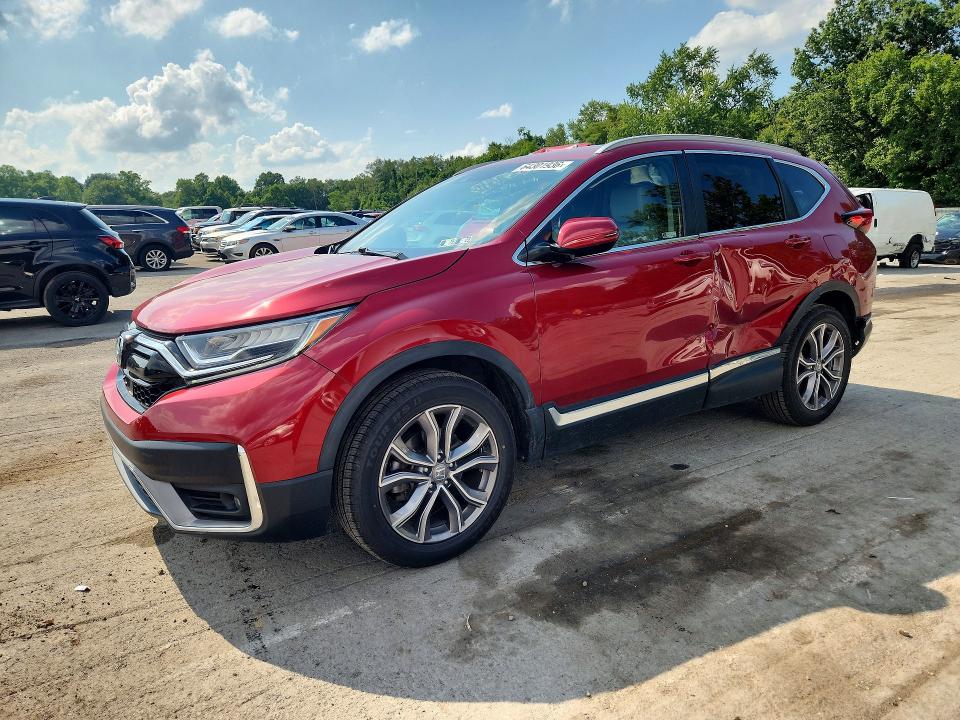 HONDA CR-V 2022 with VIN 2HKRW2H91NH654763 - Photo from auction