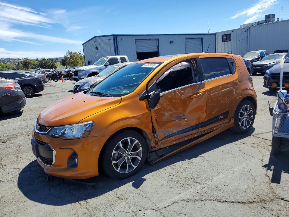 Photo 1 from auction – 2017 CHEVROLET SONIC with VIN 1G1JD6SB7H4117145