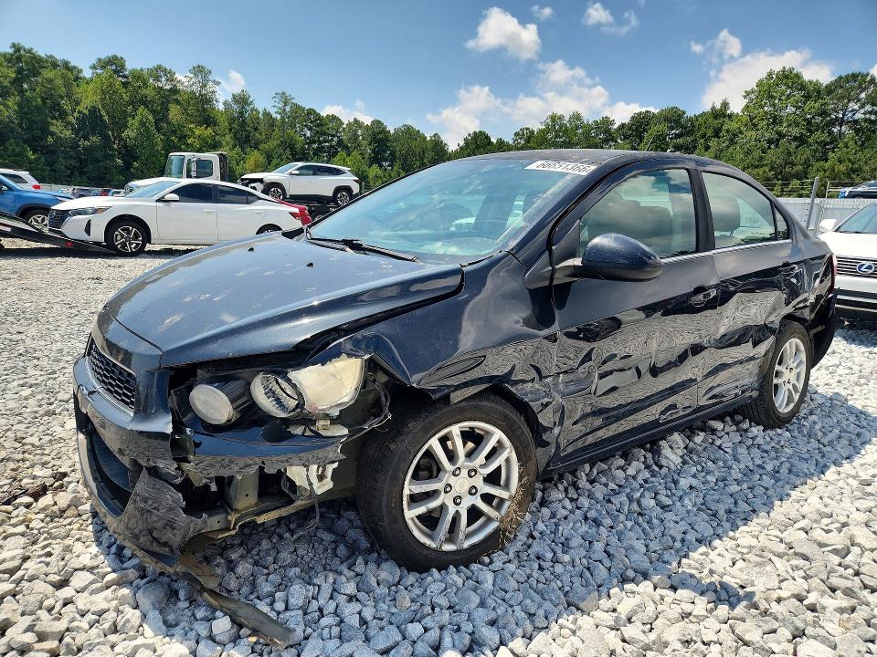 CHEVROLET SONIC 2014 with VIN 1G1JC5SH2E4136263 - Photo from auction