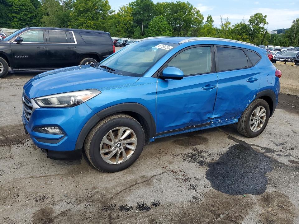 HYUNDAI TUCSON 2018 with VIN KM8J3CA4XJU697665 - Photo from auction