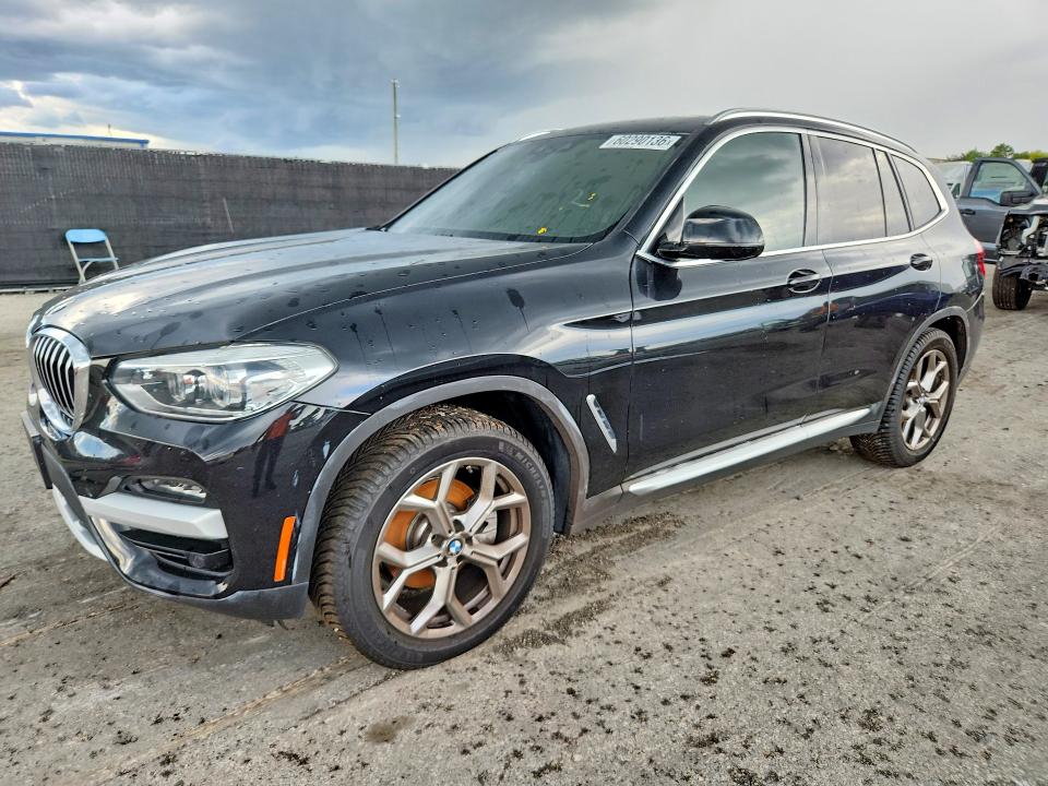 BMW X3 2021 مع رقم تعريف المركبة 5UXTY5C04M9E20622 - صورة من المزاد
