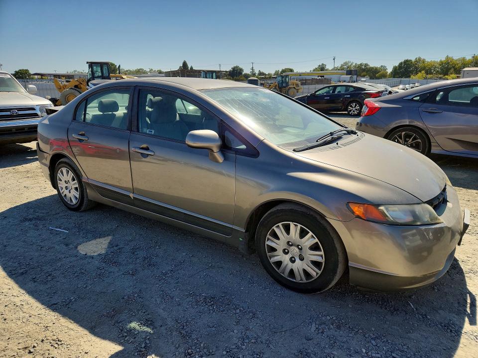 Photo 4 from auction – 2008 HONDA CIVIC with VIN 2HGFA16568H307200