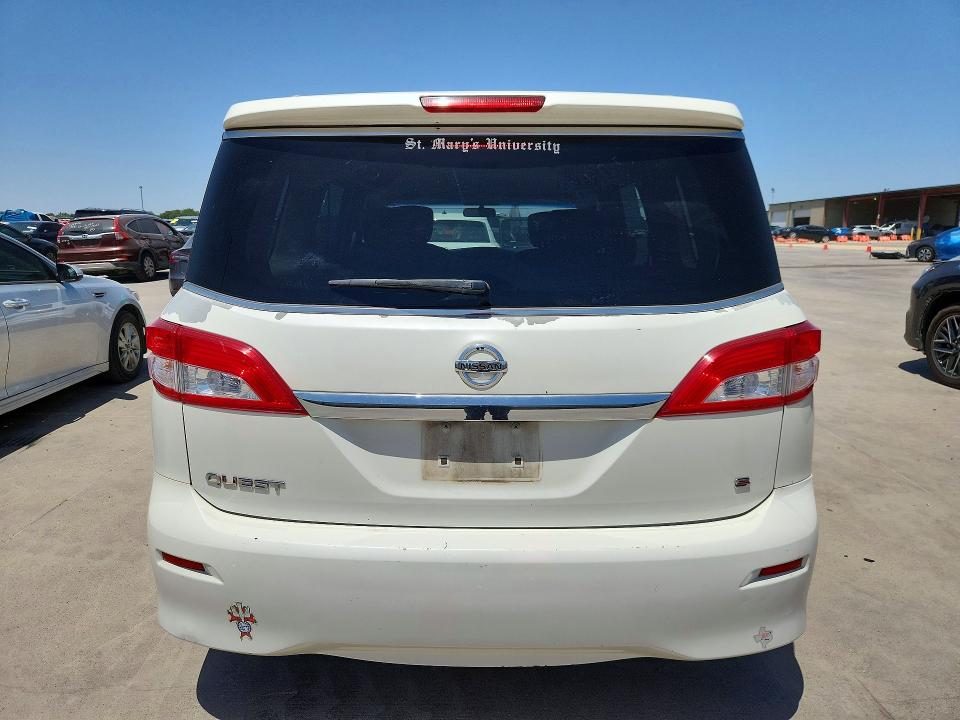 Photo 6 from auction – 2012 NISSAN QUEST with VIN JN8AE2KP4C9039304