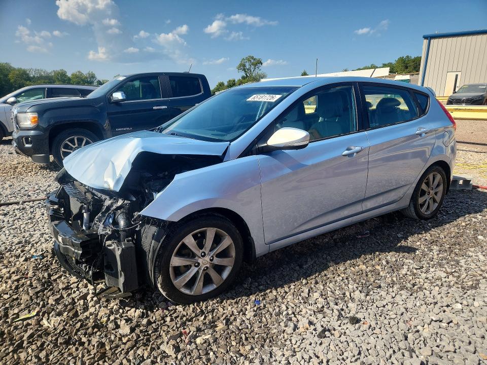HYUNDAI ACCENT 2014 с VIN KMHCU5AE3EU173595 - Снимка от търг