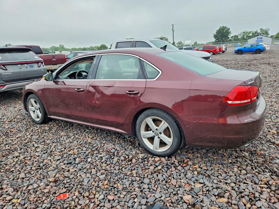 Photo 2 from auction – 2012 VOLKSWAGEN PASSAT with VIN 1VWBH7A39CC051368
