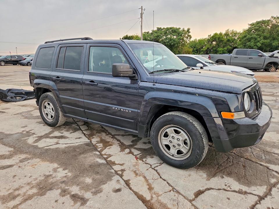 Photo 4 from auction – 2016 JEEP PATRIOT with VIN 1C4NJPBB5GD583663