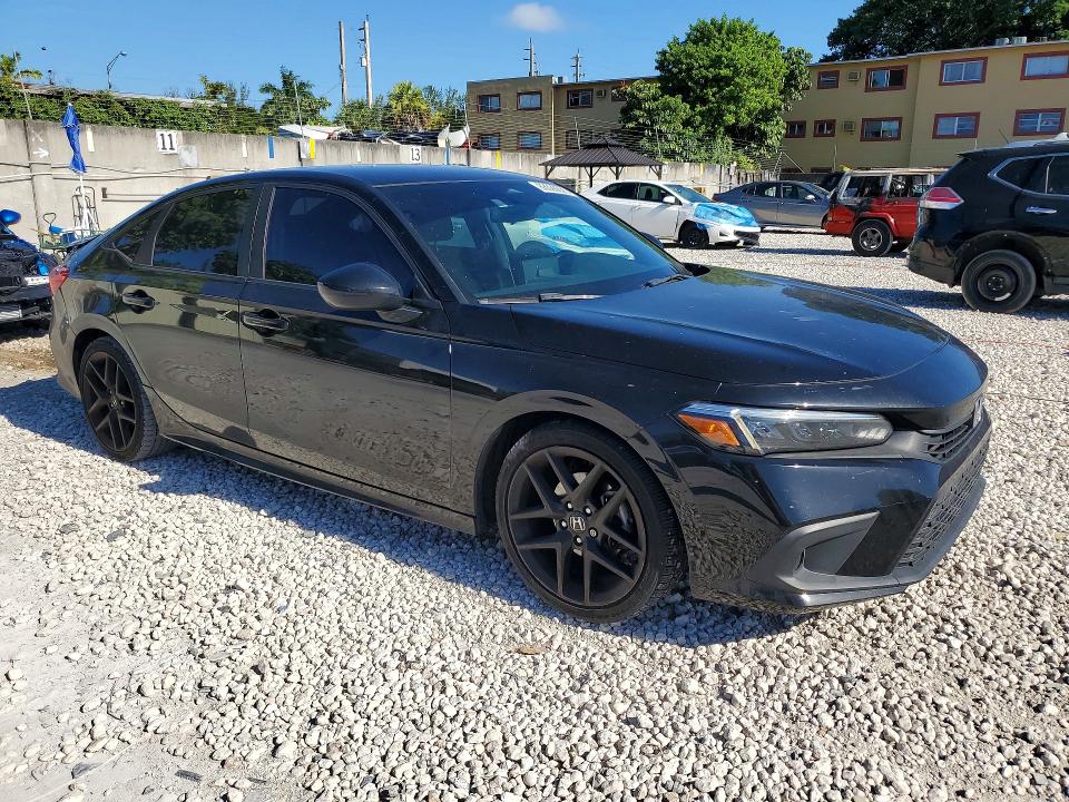Photo 4 from auction – 2022 HONDA CIVIC with VIN 2HGFE2F58NH505007