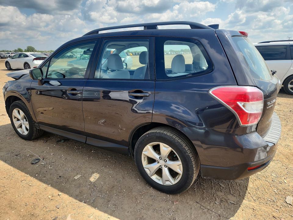 Photo 2 from auction – 2016 SUBARU FORESTER with VIN JF2SJABC1GH497950