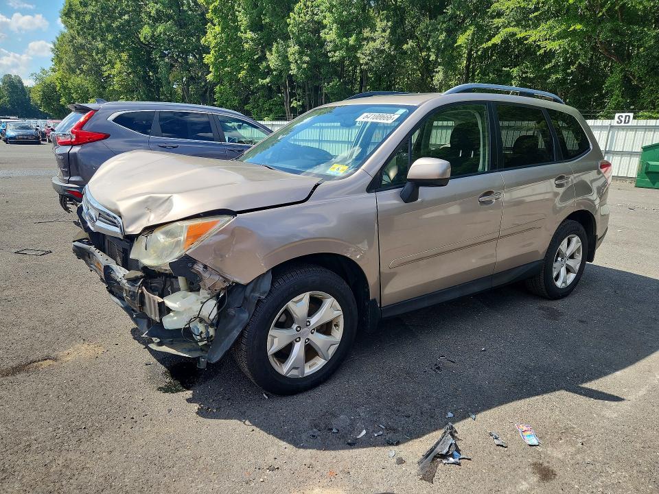 SUBARU FORESTER 2014 with VIN JF2SJAEC5EH419907 - Photo from auction