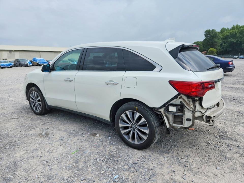 Photo 2 from auction – 2016 ACURA MDX with VIN 5FRYD3H49GB015168