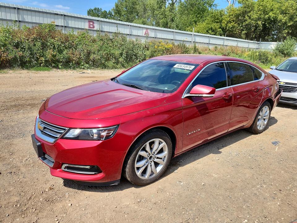 CHEVROLET IMPALA 2018 with VIN 1G1105S36JU145944 - Photo from auction