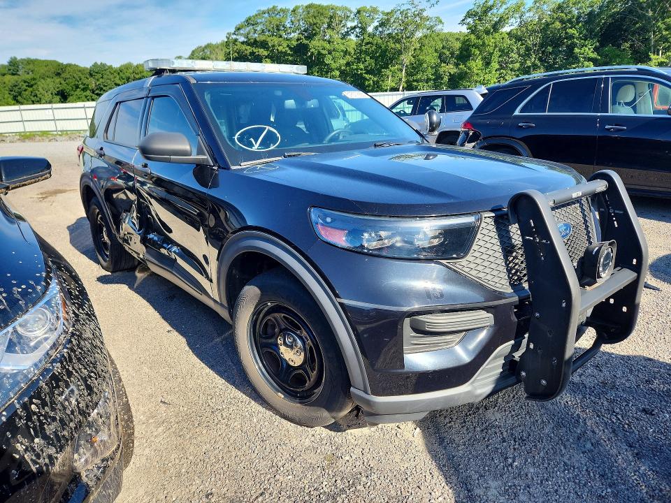 Photo 4 from auction – 2021 FORD EXPLORER with VIN 1FM5K8AB5MGA07355