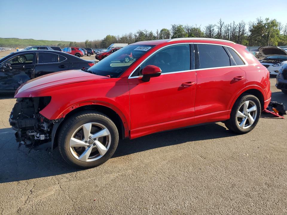 AUDI Q3 2020 with VIN WA1AECF39L1021995 - Photo from auction