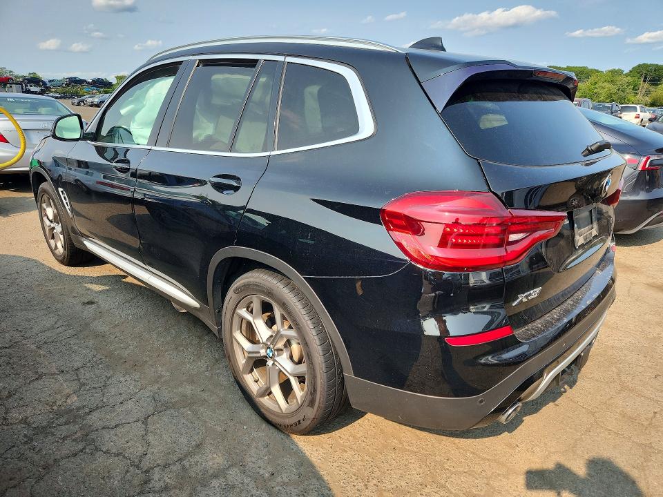 Photo 2 from auction – 2021 BMW X3 with VIN 5UXTY5C01M9F02050