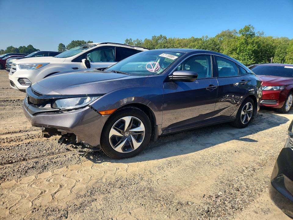 HONDA CIVIC 2019 with VIN 19XFC2F69KE044145 - Photo from auction