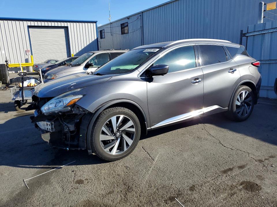 NISSAN MURANO 2016 with VIN 5N1AZ2MG7GN163315 - Photo from auction