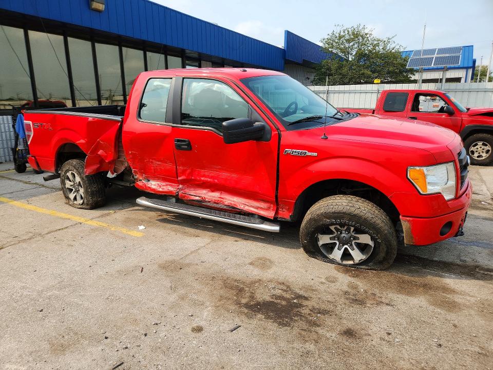 Photo 4 from auction – 2013 FORD F150 with VIN 1FTFX1EFXDFB89235