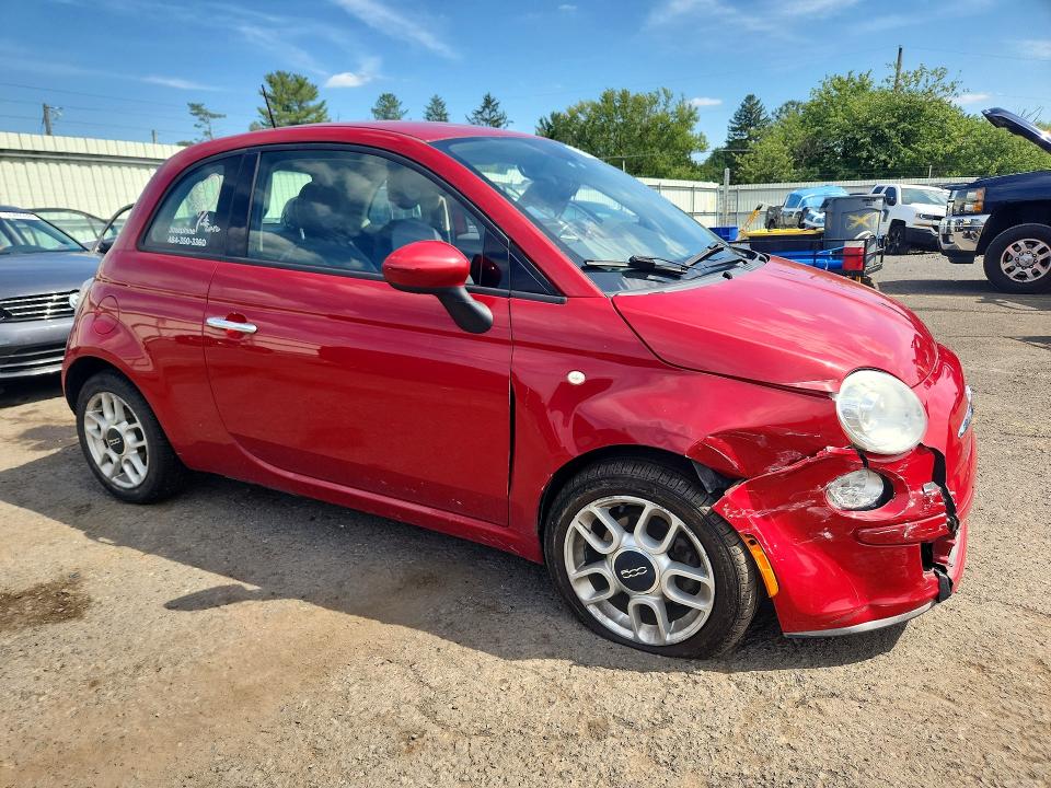 Photo 4 from auction – 2014 FIAT 500 with VIN 3C3CFFAR5ET279472