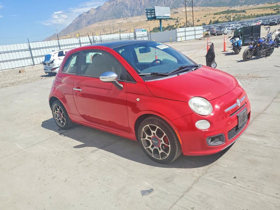 Photo 4 from auction – 2012 FIAT 500 with VIN 3C3CFFBR7CT113661