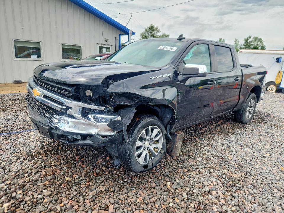 CHEVROLET SILVERADO LTD 2022 with VIN 1GCPYJEK2NZ151156 - Photo from auction