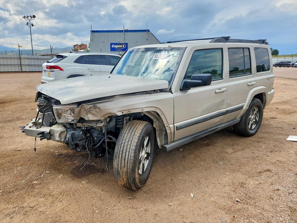 JEEP COMMANDER 2007 مع رقم تعريف المركبة 1J8HG48K87C611780 - صورة من المزاد