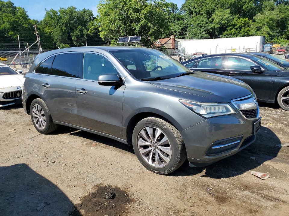 Photo 4 from auction – 2014 ACURA MDX with VIN 5FRYD3H40EB012107